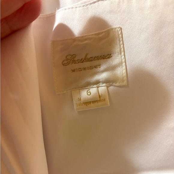 NWT Shoshanna Midnight Marinique Dress in Optic White - Picture 4 of 10